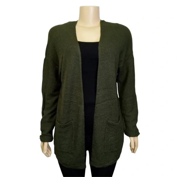 Pink Clover Sweaters Pink Clover Green Cardigan Sweater Xs Poshmark